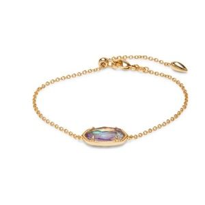 KENDRA SCOTT
Elaina 14K Goldplated & Sea Green Chrysocolla Bracelet